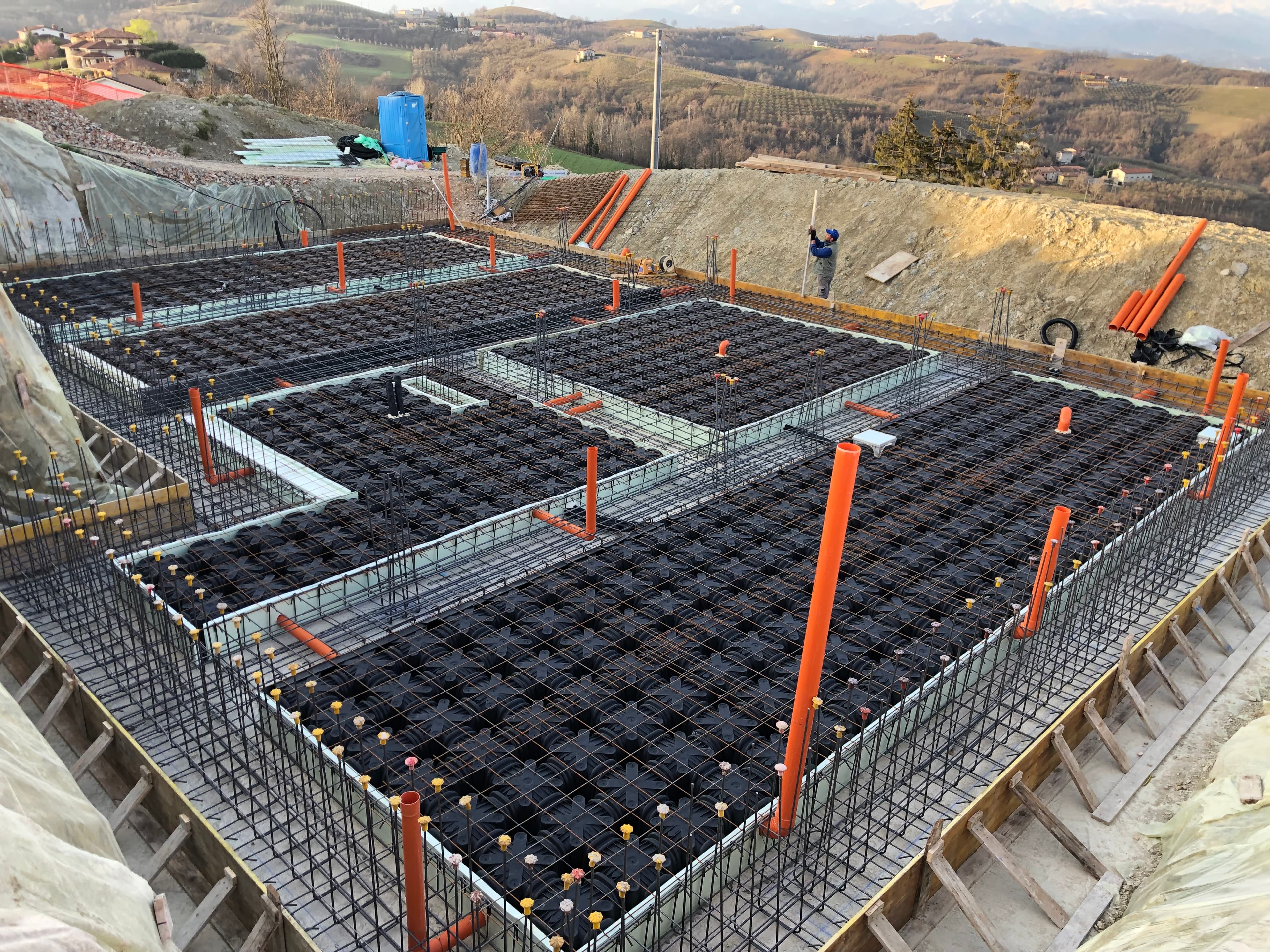 Getti strutturali in fase di cantiere