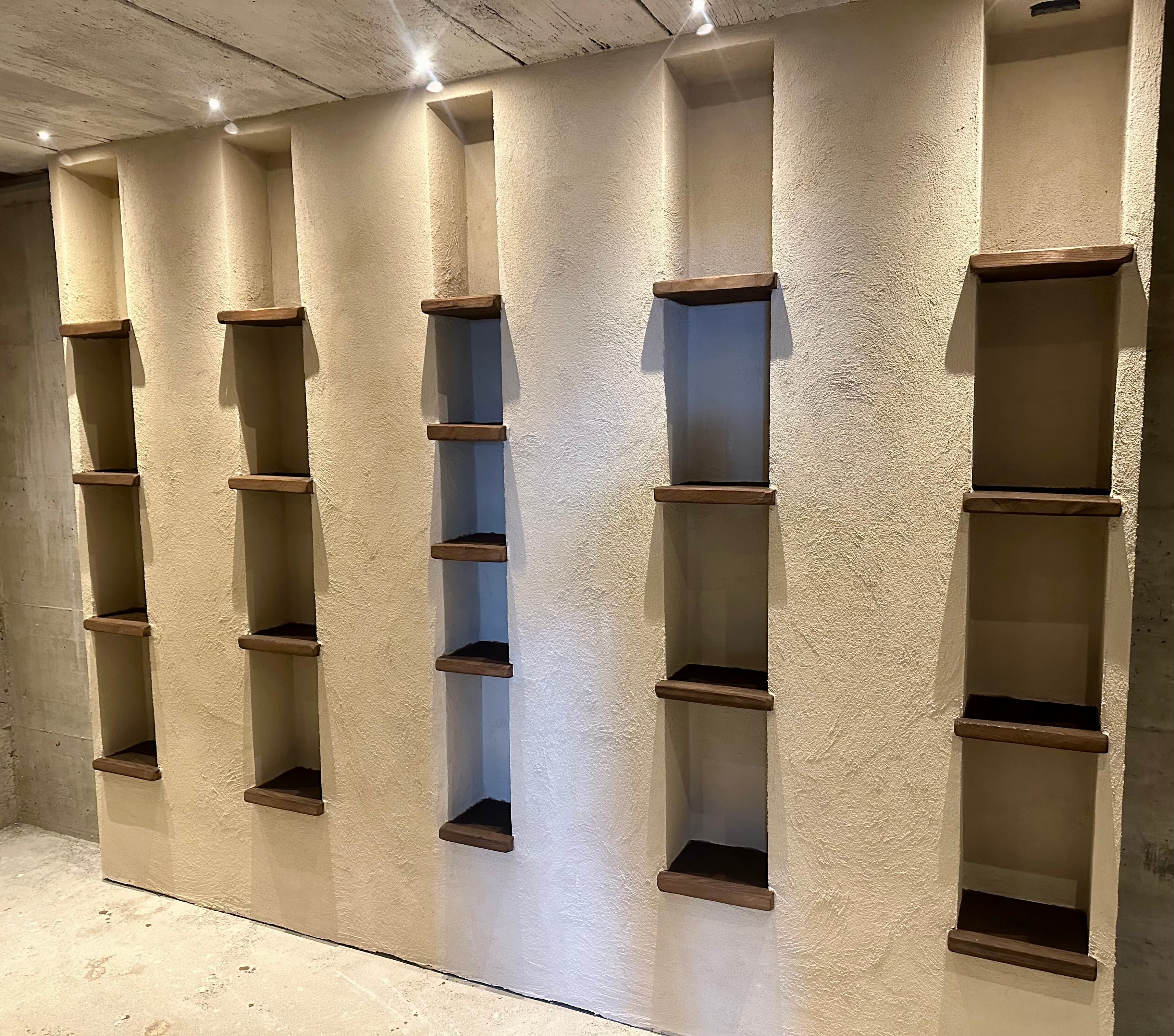 Finiture interne in edificio ristrutturato