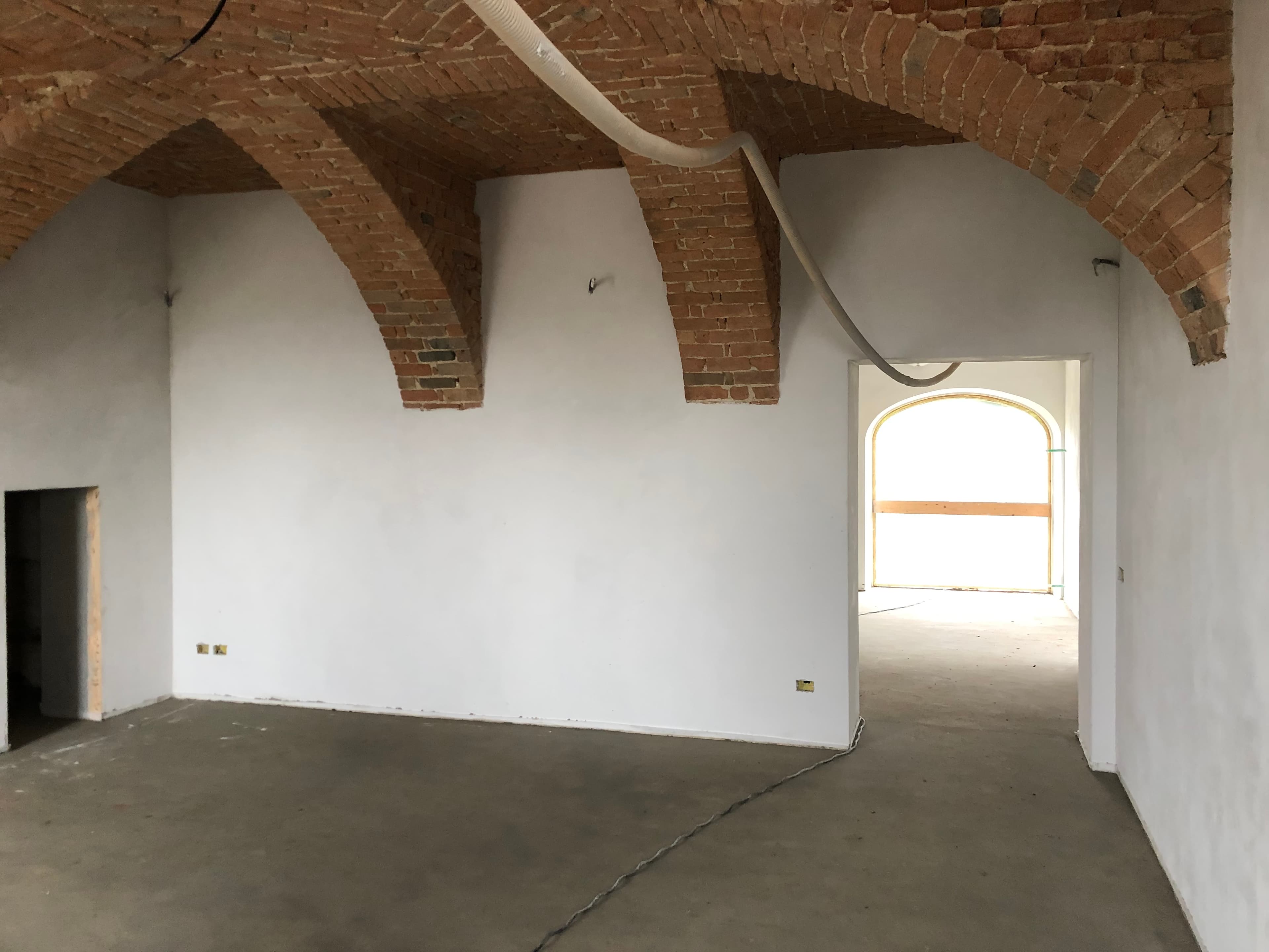 Volta recuperata in edificio storico