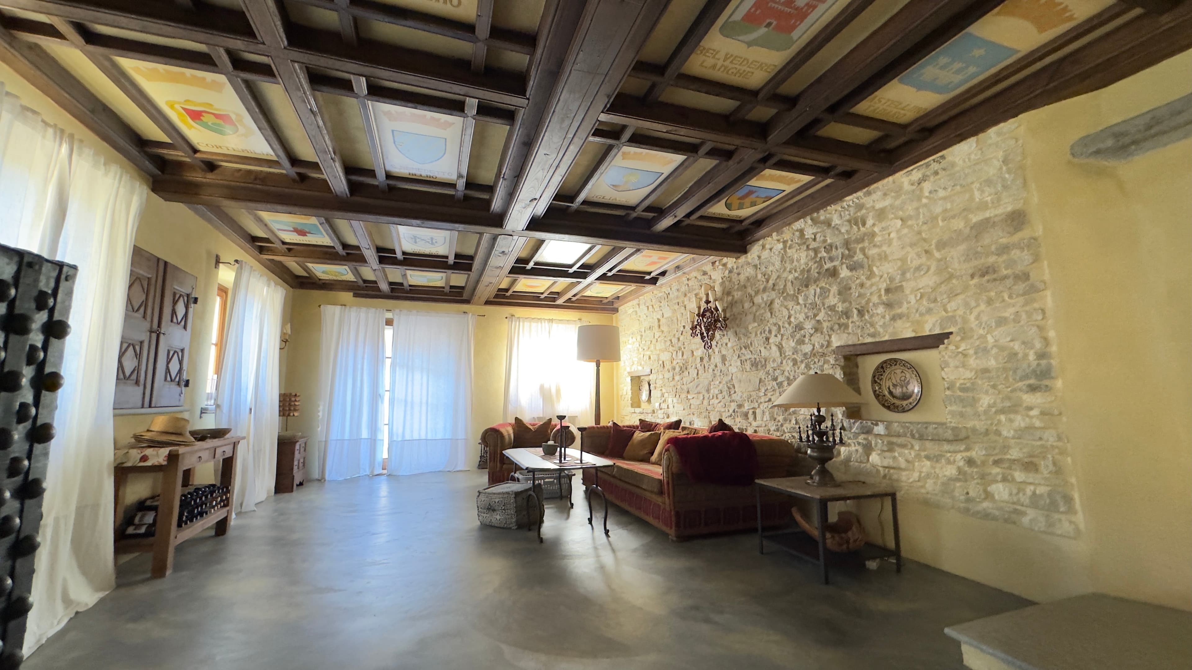 Dettaglio interno di cantiere finito